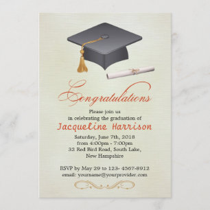 Invitación Celebración del partido de graduación de Mortero y