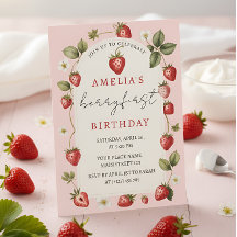 Celebración del Primer Cumpleaños de Fresa Berry C
