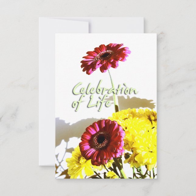 Invitación Celebración del ramo de la primavera del monumento (Anverso)