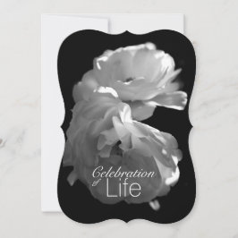 Invitación Celebración del servicio conmemorativo Life 3 Whit