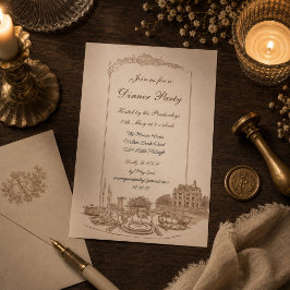 Invitación Celebración en la Mansión Personalizada