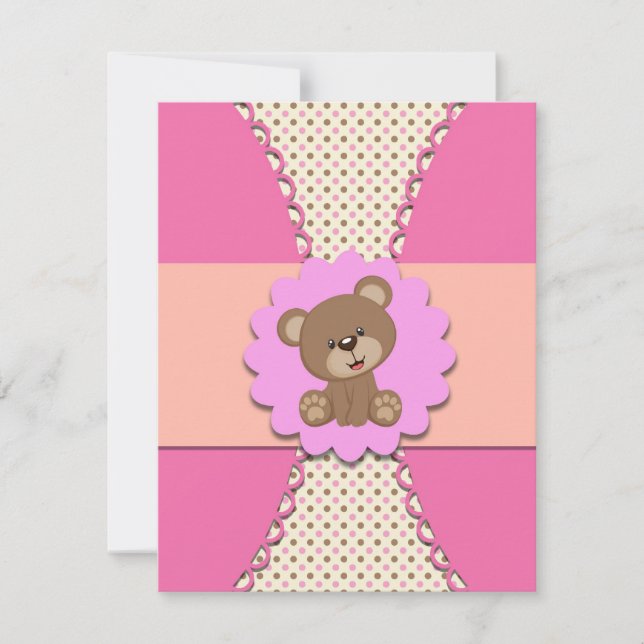 Invitación Celebración especial de Beary (Anverso)
