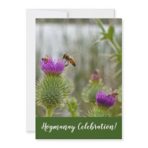 Celebración Feliz de Hogmanay Auld Lang Syne Thist
