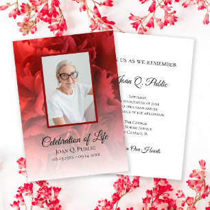 Invitación Celebración floral de la Carnación Roja en el fune