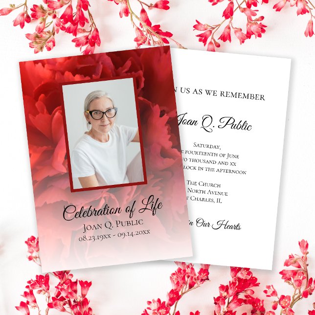 Invitación Celebración floral de la Carnación Roja en el fune (Subido por el creador)