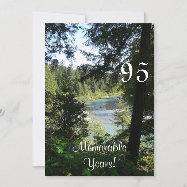 Invitación Celebración-Lakeview memorable de 95 (Anverso)