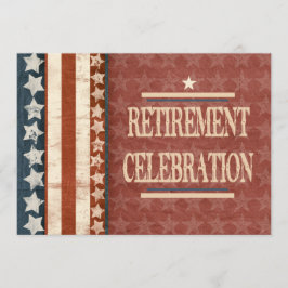 Invitación Celebración militar patriótica del retiro del