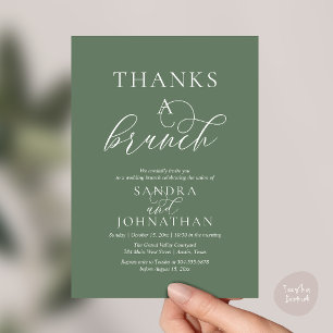 Invitación Celebración moderna de fin de semana de boda de br