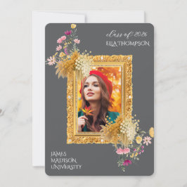 Invitación Celebración moderna de graduación