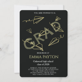 Invitación Celebración moderna de graduación 