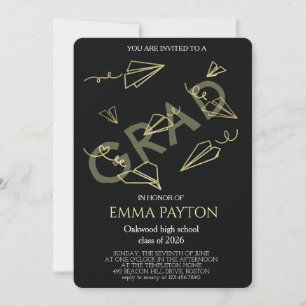 Invitación Celebración moderna de graduación 