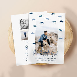 Invitación Celebración moderna de graduación