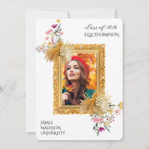 Invitación Celebración moderna de graduación