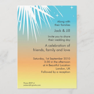 Invitación Celebración moderna las 5 horas, los 7 días de la