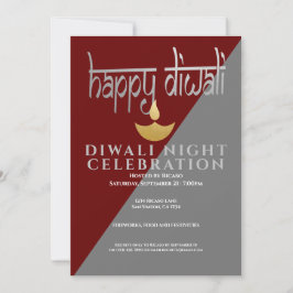 Invitación Celebración Nocturna Diwali De La Luz