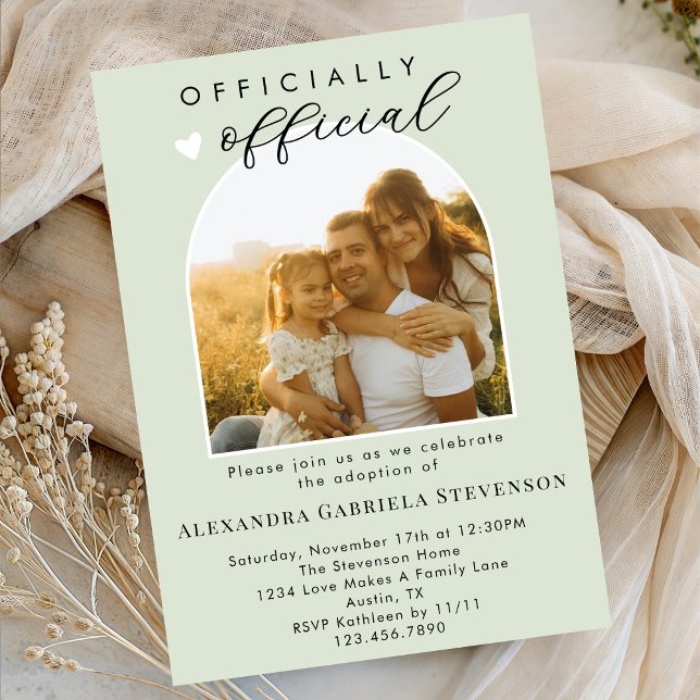 Invitación Celebración oficial del día de adopción de Boho Sa (Subido por el creador)