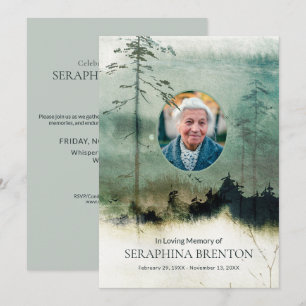 Invitación Celebración Pagana Celta en el Bosque