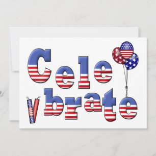 Invitación Celebración patriótica