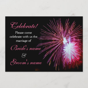 Invitación Celebración que casa el rosa 2