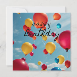 Invitación Celebraciones en Sky High: Un estallido de deseos