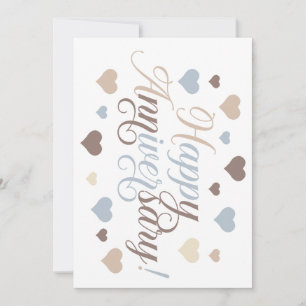 Invitación Celebrando el amor: Feliz Aniversario