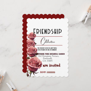 Invitación Celebrando la amistad 