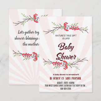 Invitación ¡Celebrando la Llegada de su Pequeño Milagro!