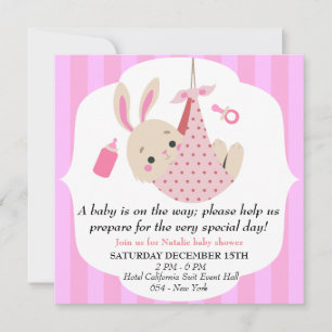 Invitación ¡Celebrando la llegada de tu pequeño milagro!