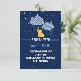 Invitación ¡Celebrando la llegada de tu pequeño milagro!