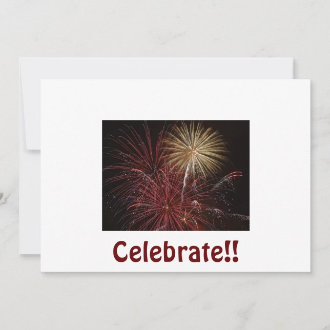 Invitación celebrar (Anverso)