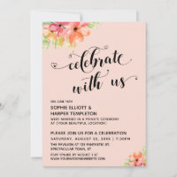 Celebrar con el guión de flores norteamericanas Ru