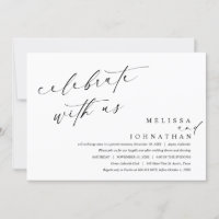 Celebrar con los recién casados, Boda Cena