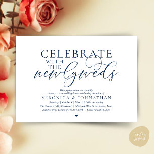 Invitación Celebrar con los recién casados, Mejor Cena de Bod