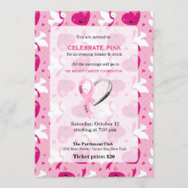 Invitación Celebrar el evento Pink