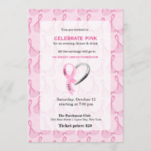 Invitación Celebrar el evento Pink