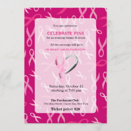 Invitación Celebrar el evento Pink