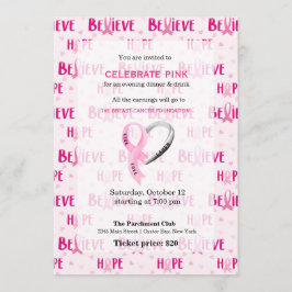 Invitación Celebrar el evento Pink