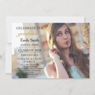 Invitación Celebrar el partido de graduación