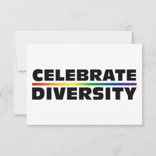 Invitación Celebrar la diversidad