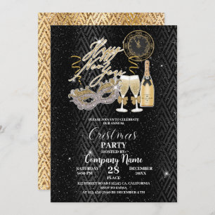 Invitación Celebrar nuestro fiesta anual de Navidad con compa
