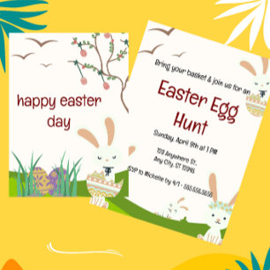 Invitación Celebrar Pascua: Un día de alegría y renovación