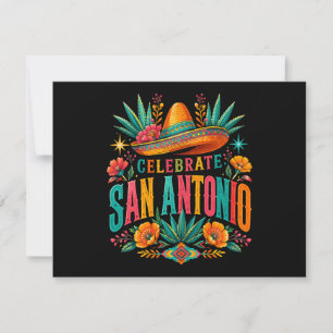 Invitación Celebrar San Antonio 2026 Cultura de Fiesta