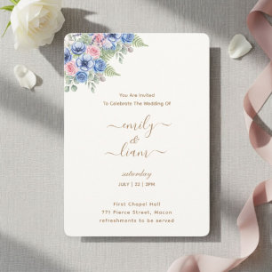 Invitación celebrate,love,personalised,wedding card,beautiful