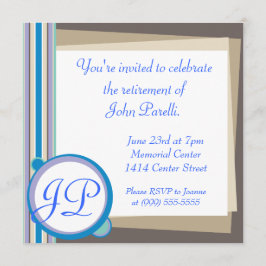 Invitación Celebre un retiro