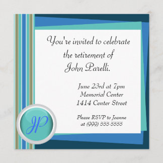 Invitación Celebre un retiro