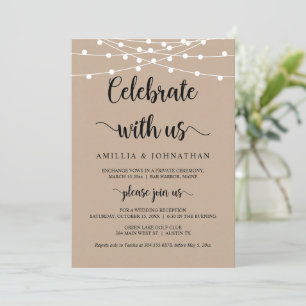 Invitación Celebremos con nosotros, Invitati, Fiesta del part