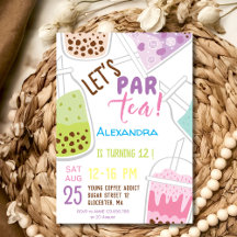 Celebremos el cumpleaños con té bobba