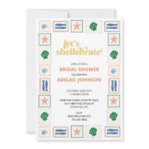 Celebremos el Shower de Boda de Conchas Marinas