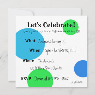 Invitación Celebremos invitan