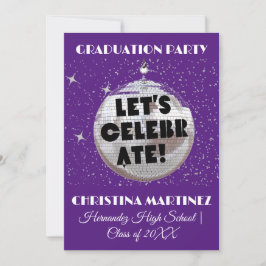Invitación Celebremos la GRADUACIÓN Invita a la Fiesta de la 